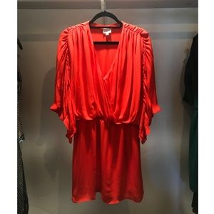 Easy Red Dress by Parker 100% Silk